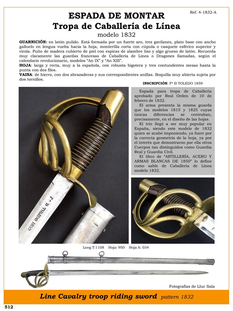 espada de montar tropa de caballera de lnea modelo 1832 jpg 1747890563 1747912281 - Spada da Cavaliere 1832: La Reliquia della Cavalleria Spagnola