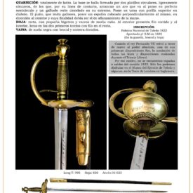 espada jpg 1747652967 1747674762 275x275 - Sciabola Ufficiale dei Granatieri 1822: Design e Esclusività