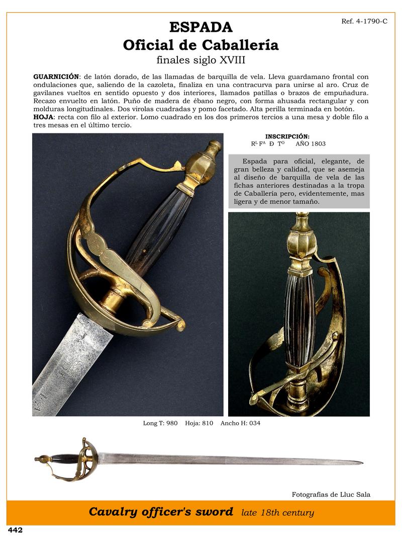 espada oficial de caballera jpg 1746379354 1746379945 - Spada Ufficiale di Cavalleria: Eleganza e Qualità del XVIII Secolo