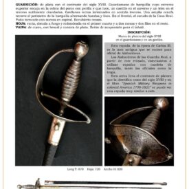 espada oficial de guardias alabarderos siglo xviii jpg 1746227369 1746249171 275x275 - Spada Storica da Cavalleria: Principessa Maria Elisabetta Luisa