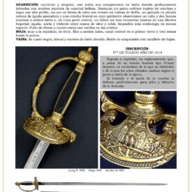 espada oficial de la armada hacia 1814 jpg 1747069769 1747091582 275x275 - Daga Cutó: Eleganza e Funzionalità Marina del XVIII