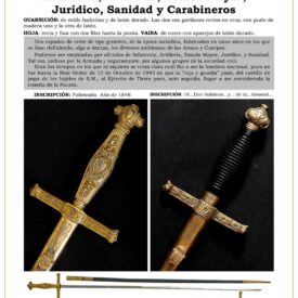 espadas de ceir jpg 1748322567 1748323244 275x275 - Spada da cintura 1843: L'emblema dell'ufficiale di artiglieria