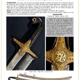 sable brigadier del ejrcito modelo 1840 en variante guarnicin dorada jpg 1748128171 1748149394 275x275 - Spada Da Cingere Per Veterinari: Eleganza E Tradizione