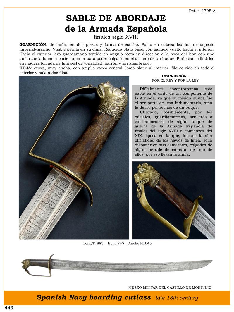 sable de abordaje jpg 1746464967 1746486680 - Sabbia da Abordaggio: L'Iconico Cutlass della Armada Spagnola