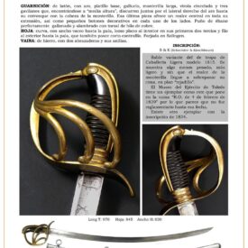 sable oficial de caballera ligera modelo 1815 variante oficial jpg 1747199368 1747221169 275x275 - Scopri il Fucile da Cavalleria Leggera del 1820