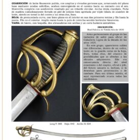 sable oficial de caballera ligera modelo 1825 ref 4 1825 c jpg 1747717762 1747739470 275x275 - Sciabola Ufficiale della Marina: Eleganza e Rarità