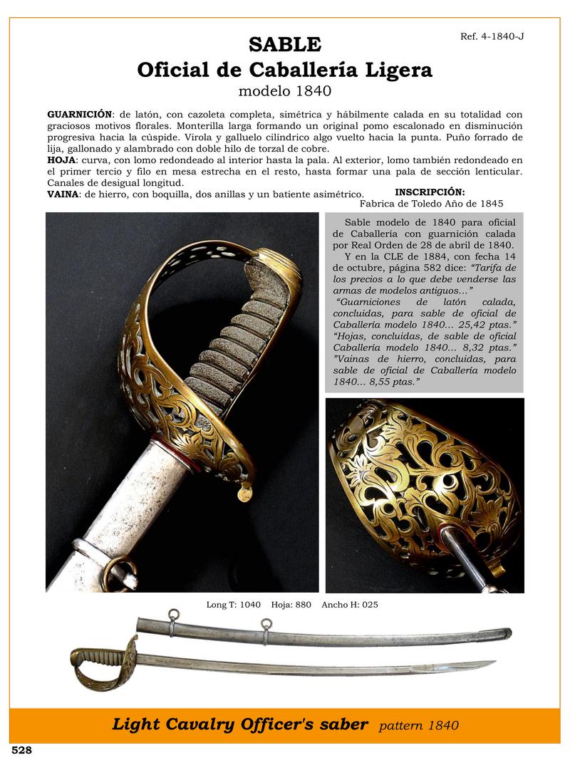 sable oficial de caballera ligera modelo 1840 jpg 1748214570 1748236257 - Sciabola da Cavalleria Leggera 1840: Design e Eleganza Incomparabili