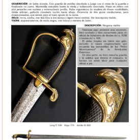 sable oficial de infantera hacia 1800 jpg 1746574552 1746593829 275x275 - Spada Ufficiale Dei Reali Eserciti: Eleganza E Storia