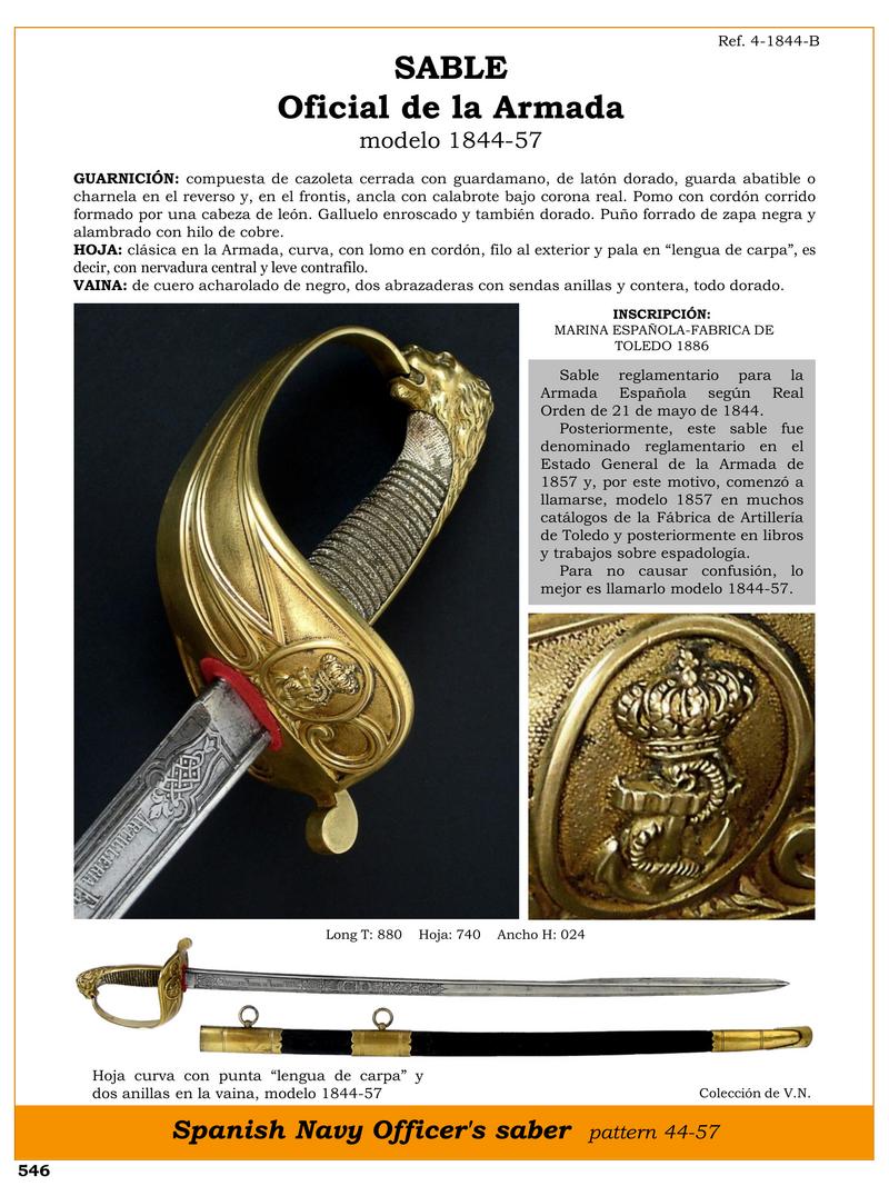 sable oficial de la armada modelo 1844 57 jpg 1748560162 1748571963 - Sciabola Ufficiale della Marina Spagnola Modello 1844-57