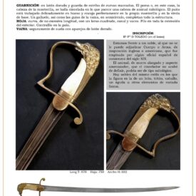 sable oficial de los reales ejrcitos hacia 1800 jpg 1746529768 1746530245 275x275 - Sciabola da fanteria 1800: Eleganza e distinzione militare