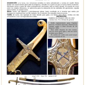 sable oficial general del ejrcito modelo 1840 jpg 1748084966 1748106658 275x275 - Sciabola di Cavalleria Leggera Modello 1840: Design e Dettagli Unici