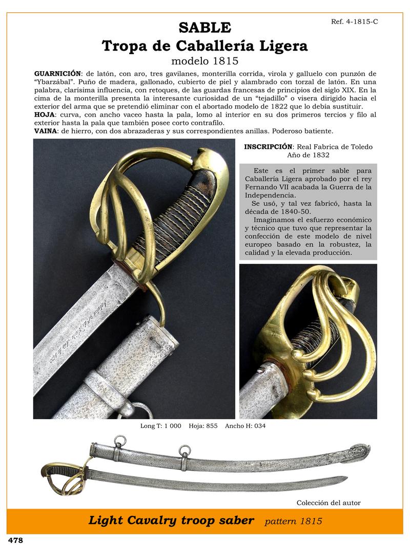 sable tropa de caballera ligera modelo 1815 jpg 1747177764 1747221062 - Sciabola Leggera da Cavalleria 1815: Design e qualità eccezionali