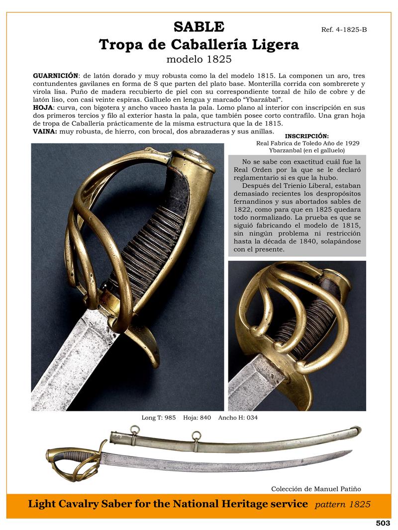 sable tropa de caballera ligera modelo 1825 jpg 1747696167 1747717843 - Sciabola da Cavalleria Leggera 1825: Design e Dettagli Essenziali
