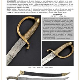 sable tropa de infantera modelo 1818 jpg 1747458568 1747480242 275x275 - Sciabola Dei Granatieri 1822: Design Ergonomico E Unico