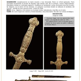 daga oficial de estado mayor jpg 1749294567 1749294891 275x275 - Espadín degli Ufficiali: Eleganza Giuridica del XIX secolo