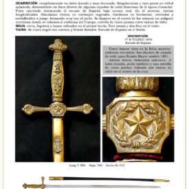 espada de ceir jpg 1749272970 1749273274 275x275 - Espadín Isabelino: Premio Esclusivo per Tiratori