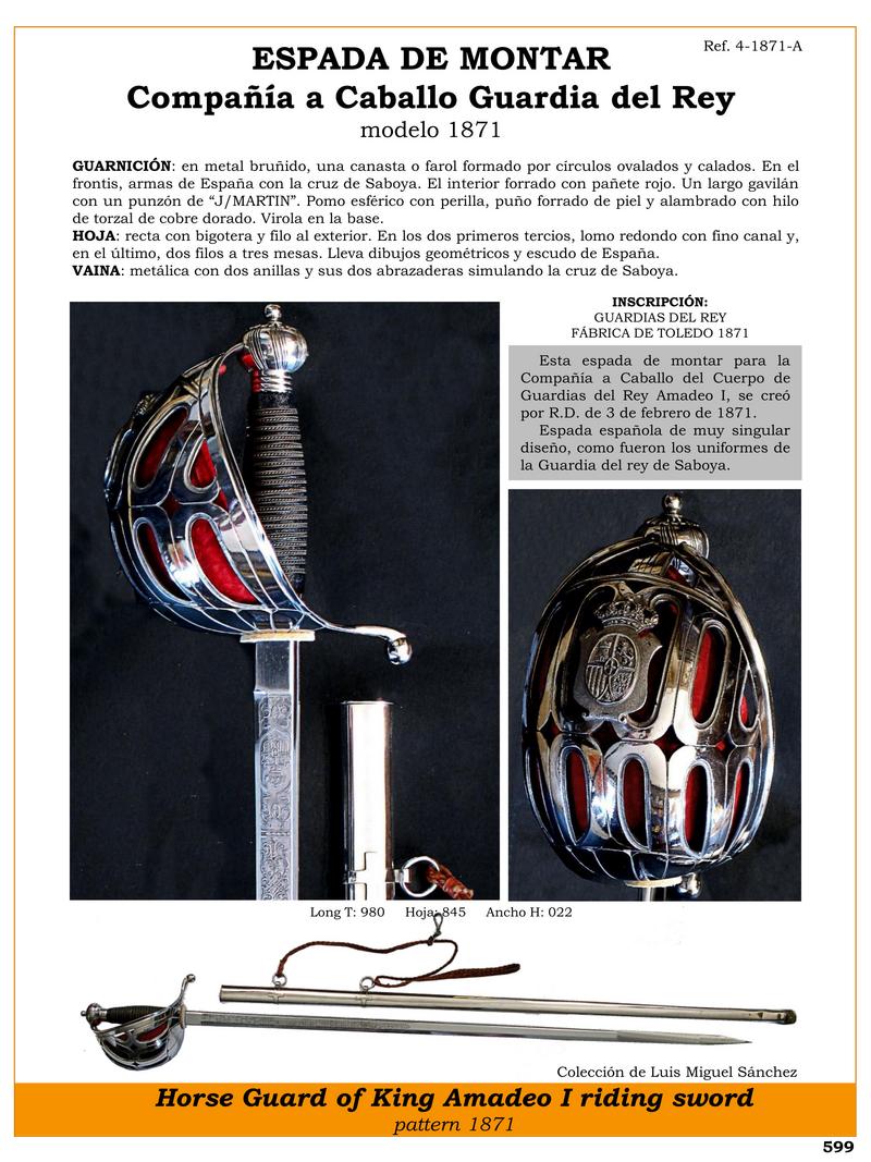 espada de montar jpg 1749661774 1749662120 - Spada da Cavallo del Re Amadeo I: Eleganza e Design Unico
