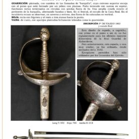 espada general real cuerpo guardias alabarderos modelo 1848 para oficial mayor jpg 1748711365 1748755043 275x275 - Pugnale da ufficiale di stato maggiore: eleganza e distinzione