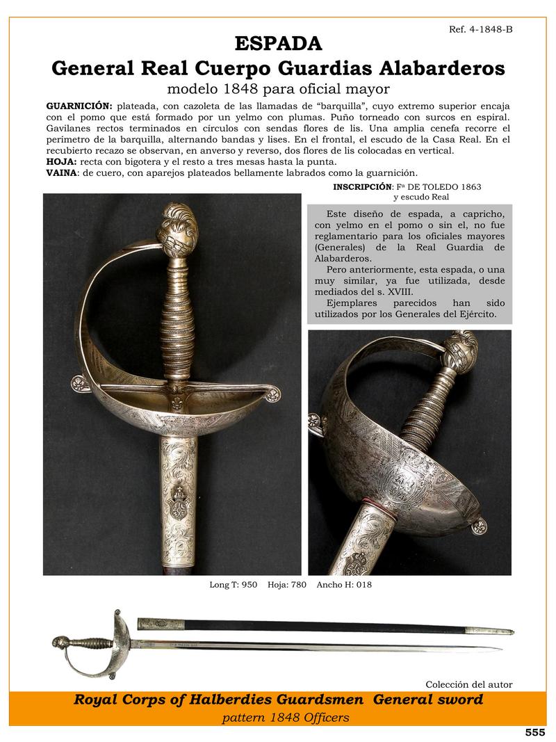 espada general real cuerpo guardias alabarderos modelo 1848 para oficial mayor jpg 1748711365 1748755043 - Spada Ufficiale Maggiore 1848: Eleganza e Tradizione Militare