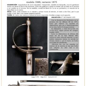 espada guardias del real cuerpo de guardias alabarderos modelo 1848 variante 1875 jpg 1749704970 1749705275 275x275 - Spada Ufficiale Minore: DesignElegante ed Esclusivo