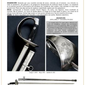 espada sable p s oficial de caballera modelo 1908 jpg 1751000963 1751001289 275x275 - Sciabola Militare 1908: Design Classico e Distintivo