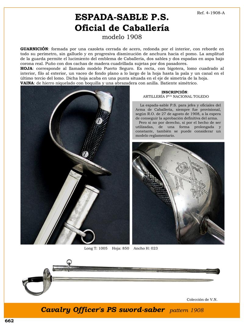 espada sable p s oficial de caballera modelo 1908 jpg 1751000963 1751001289 - Spada-Sciabola P.S. 1908: L’Eleganza dell’Arma di Cavalleria