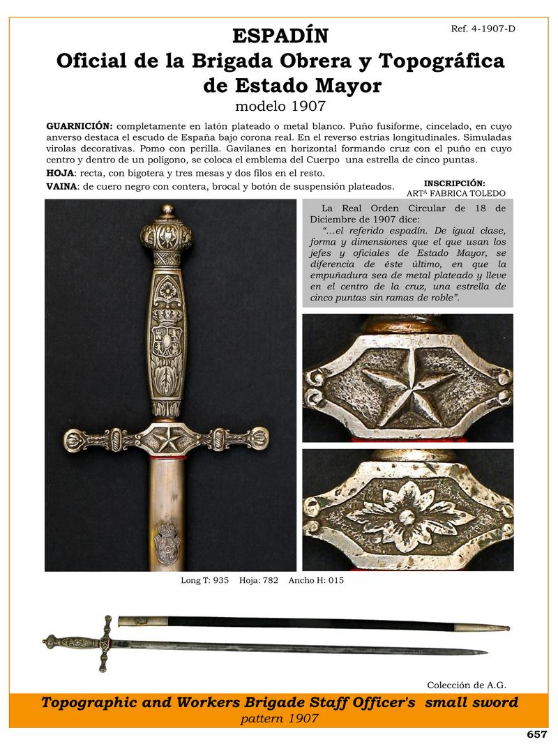 espadin jpg 1750914565 1750936506 - Scopri la Sciabola Modello 1907: Eleganza Militare Unica