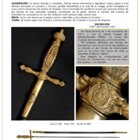 espadn jpg 1751281767 1751282102 275x275 - Spadino Ufficiale del Corpo dei Carabinieri: Stile e Storia