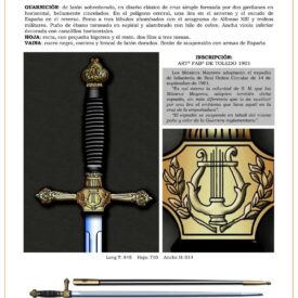 espadn msicos mayores de infantera modelo 1901 jpg 1750720163 1750720491 275x275 - Spadino da Fanteria 1901: Eleganza e Tradizione Militare