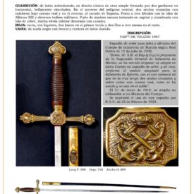 espadn oficial cuerpo de infantera de marina modelo 1902 jpg 1750784968 1750788111 275x275 - Spadone Militare 1907: Design Unico in Metallo Dorato