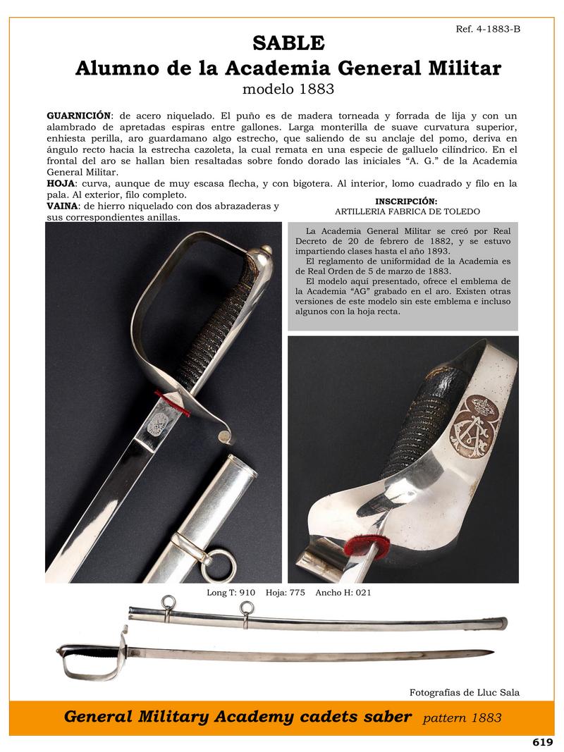 general military academy cadets sword pattern 1883 jpg 1750093768 1750094124 - Sciabola dell'Accademia Militare Generale: Design Storico Unico
