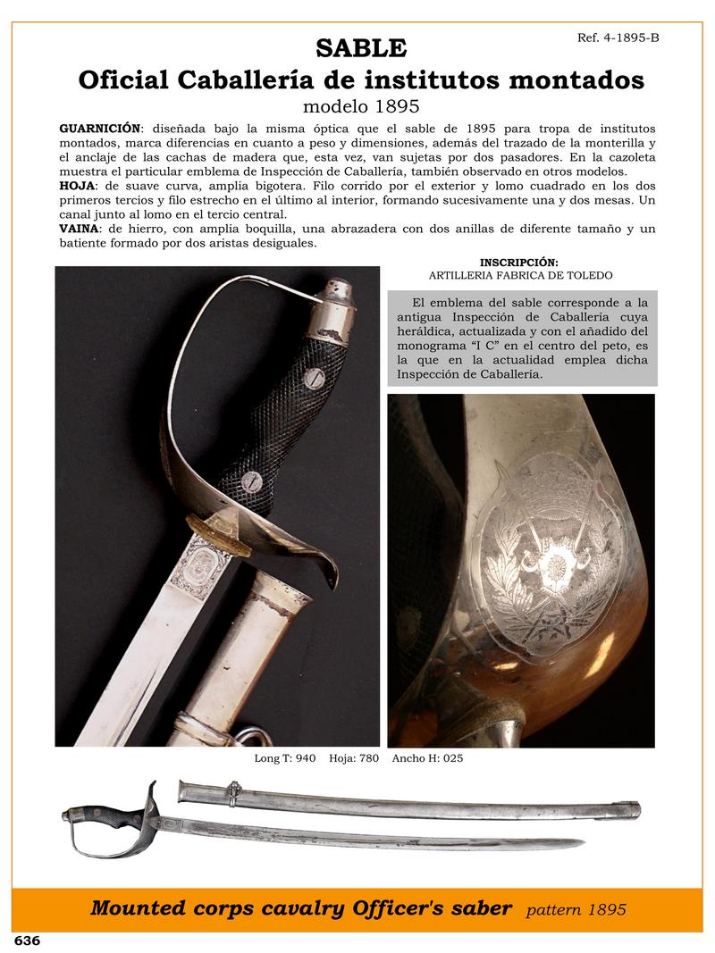 mounted corps cavalry officers saber pattern 1895 jpg 1750460969 1750461309 - Sciabola da Cavalleria 1895: Design, Storia e Dettagli Unici
