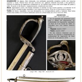 sabla oficial de ingenieros modelo 1860 jpg 1749121767 1749122085 275x275 - Spada di Ceñire Isabelina: Design Unico per Ufficiali