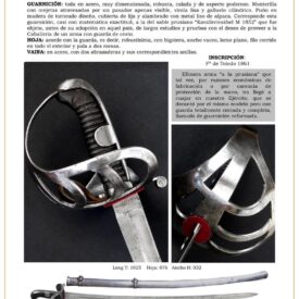 sable jpg 1749013768 1749014219 275x275 - Sciabola da Ufficiale di Cavalleria Modello 1860: Eleganza e Storia