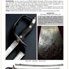 sable oficial artillera de institutos montados modelo 1895 jpg 1750504166 1750504488 275x275 - Sabile Storico della Polizia Urbana di Madrid 1895