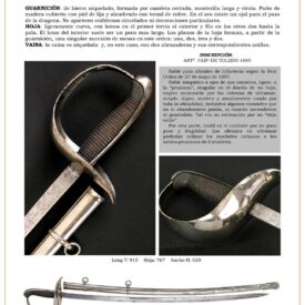 sable oficial de infantera modelo 1887 jpg 1750288168 1750288493 275x275 - Sciabola da Ufficiale di Cavalleria Modello 1860: Eleganza e Storia