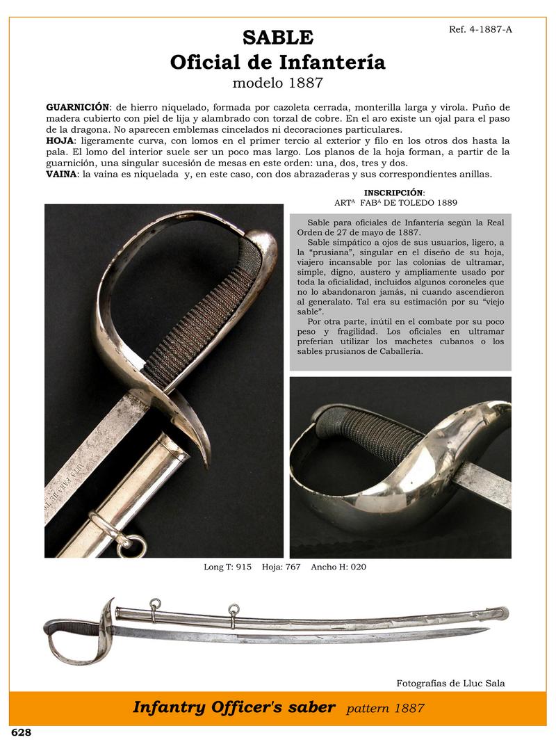sable oficial de infantera modelo 1887 jpg 1750288168 1750288493 - Sciabola da Ufficiale di Fanteria: Storia e Caratteristiche Perché Sceglierla