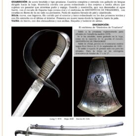 sable oficial premio de tiradores modelo 1880 jpg 1750028967 1750029270 275x275 - Sciabola da Ufficiale di Fanteria Modello 1895: Eleganza e Funzionalità