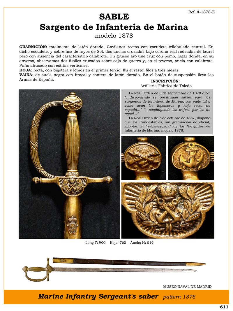 sable sargento de infantera de marina modelo 1878 jpg 1749942567 1749942932 - Spada da fanteria di Marina 1878: Design e Eleganza