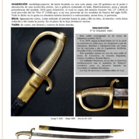 sable sargentos a pie modelo 1879 jpg 1749964163 1749964893 275x275 - Sciabola da Ufficiale di Fanteria Modello 1895: Eleganza e Funzionalità