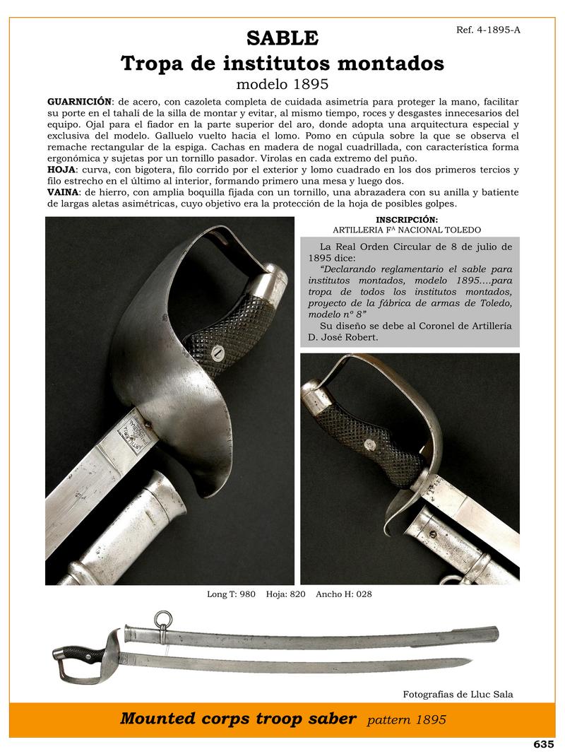 sable tropa de institutos montados modelo 1895 jpg 1750439363 1750439693 - Sciabola Truppa Montata 1895: Design Unico e Funzionalità