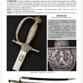 sargento de ingenieros modelo 1878 jpg 1749899367 1749899673 275x275 - Spada da fanteria di Marina 1878: Design e Eleganza
