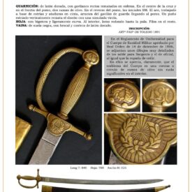sargento de la brigada sanitaria modelo 1886 jpg 1750244968 1750245318 275x275 - Sciabola Medica della Sanità Militare: Storia e Dettagli Unici