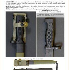 cuchillo bayoneta jpg 1753744168 1753744809 275x275 - Coltello-baionetta CETME Modello L 1983: Design e Funzionalità