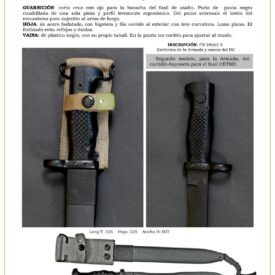 cuchillo bayoneta jpg 1753765767 1753766415 275x275 - Coltello-Baionetta CETME L 1983: Innovazione e Stile Militare