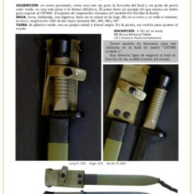 cuchillo bayoneta jpg 1753787364 1753788012 275x275 - Coltello-Baionetta CETME L 1983: Innovazione e Stile Militare