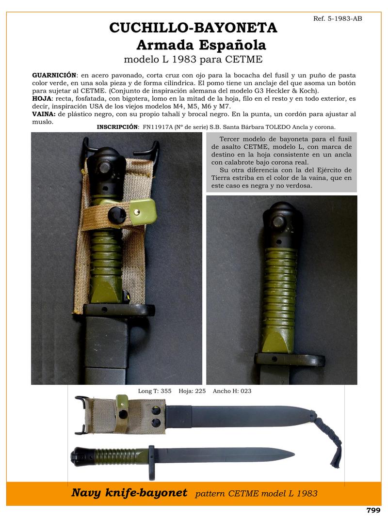 cuchillo bayoneta jpg 1753808971 1753809649 - Coltello-Baionetta CETME L 1983: Innovazione e Stile Militare