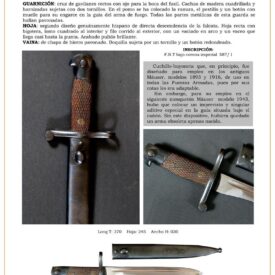 cuchillo bayoneta para todas las fuerzas armadas modelo 1941 jpg 1753592969 1753593604 275x275 - Coltello da Machete: La Storia dell'Esercito Spagnolo