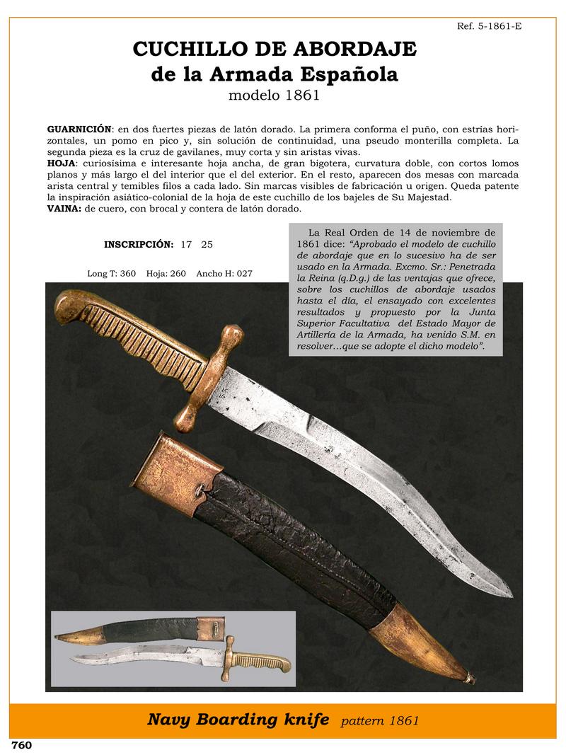 cuchillo de abordaje de la armada espaola modelo 1861 jpg 1753052971 1753053712 - Coltello da Abbordaggio 1861: Design Unico della Marina Spagnola