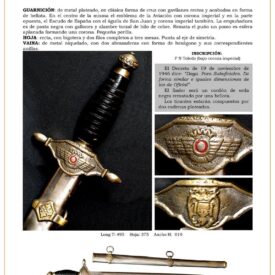 daga suboficial del ejrcito del aire modelo 1946 jpg 1752275364 1752276034 275x275 - Sciabola Ufficiale dell'Esercito dell'Aria 1946: Design Eccezionale